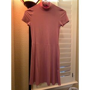 Forever 21 mock neck dress